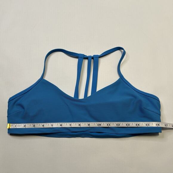 Athleta Blue Bikini Top T Back Women’s Size XL A-C Removable Padding - Picture 4 of 8